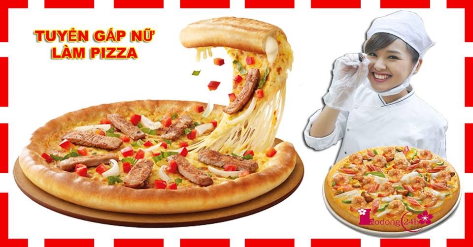xuất khẩu lao động làm Pizza tại Nhật